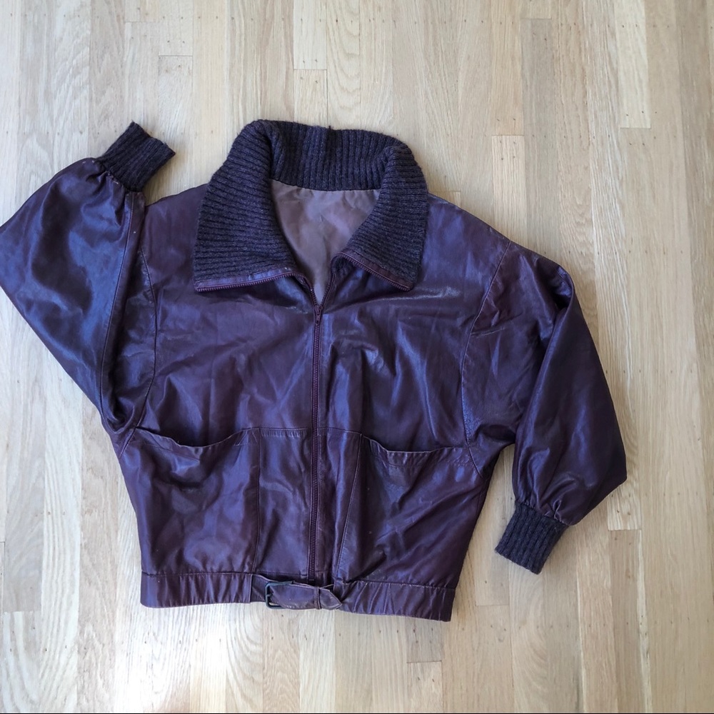 Vintage leather jacket